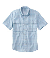 L.L.BeanMen's Tropicwear Shirt, Plaid Short-Sleeve