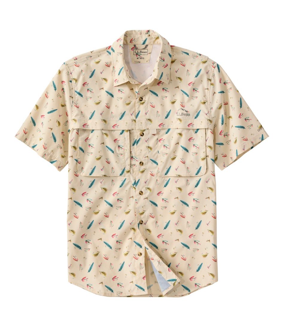 L.L.BeanMen's Tropicwear Shirt, Short-Sleeve Print