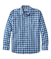 L.L.BeanMen's Bean's Wrinkle-Free Everyday Shirt, Traditional Untucked Fit, Plaid, Long-Sleeve