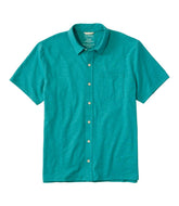 L.L.BeanMen's Lakewashed Performance Shirts, Button-Front Shirt, Short-Sleeve