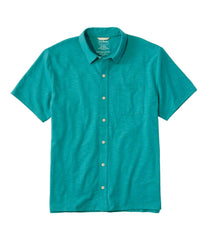L.L.BeanMen's Lakewashed Performance Shirts, Button-Front Shirt, Short-Sleeve