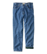 L.L.BeanMen's Double L® Jeans, Classic Fit, Fleece-Lined