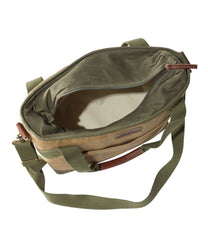 L.L.BeanInsulated Waxed-Canvas Tote, Medium
