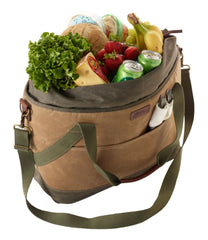 L.L.BeanInsulated Waxed-Canvas Tote, Large