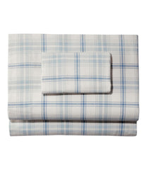 L.L.BeanUltrasoft Comfort Flannel Sheet Set, Plaid