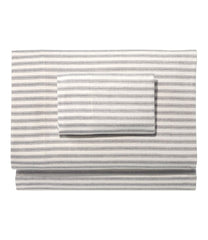 L.L.BeanUltrasoft Comfort Flannel Sheet Set, Stripe