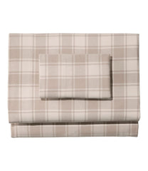L.L.BeanUltrasoft Comfort Flannel Sheet Set, Check