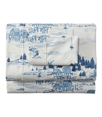L.L.BeanCoastal Landscape Percale Sheet Collection