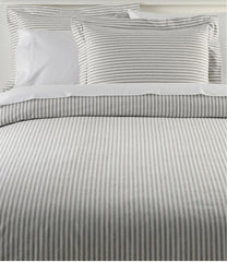 L.L.BeanUltrasoft Comfort Flannel Comforter Cover Collection, Stripe
