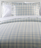 L.L.BeanUltrasoft Comfort Flannel Comforter Cover Collection, Plaid