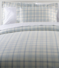 L.L.BeanUltrasoft Comfort Flannel Comforter Cover Collection, Plaid