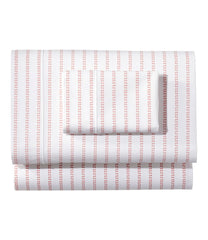 L.L.BeanSunwashed Percale Sheet Collection, Stripe Leaf