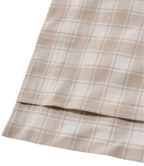 L.L.BeanUltrasoft Comfort Flannel Comforter Cover Collection, Check