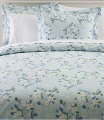 L.L.BeanPremium Egyptian Percale Comforter Cover Collection, Daisy