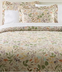 L.L.BeanBirch Floral Flannel Comforter Cover Collection
