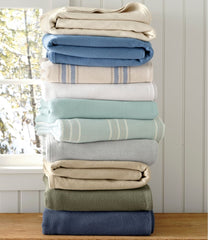 L.L.BeanMaine Twill Blanket, Stripe
