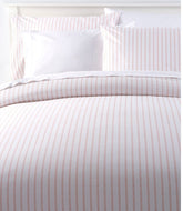 L.L.BeanSunwashed Percale Comforter Cover, Stripe Leaf