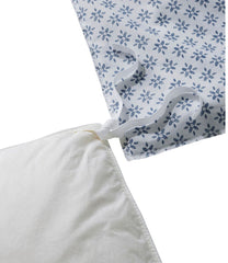 L.L.BeanSunwashed Percale Comforter Cover, Block Floral Print