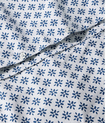 L.L.BeanSunwashed Percale Comforter Cover, Block Floral Print
