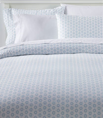 L.L.BeanSunwashed Percale Comforter Cover, Print