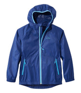 L.L.BeanKids' Wind and Rain Jacket, Reflective Zipper
