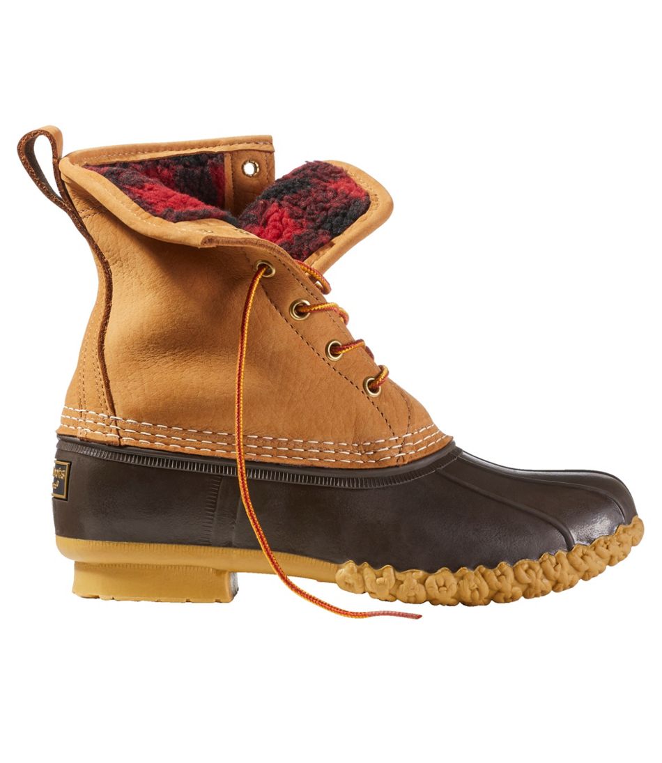 L.L.BeanWomen's Bean Boots, 8" Fleece-Lined Insulated