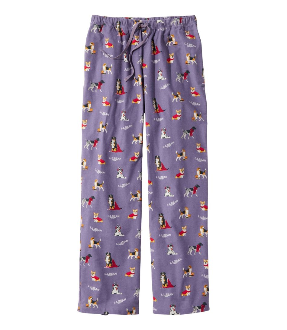 L.L.BeanWomen's Flannel Sleep Pants, Print