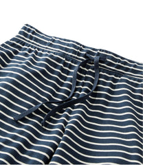 L.L.BeanWomen's Super-Soft Shrink-Free Button Front Pajama Set, Stripe