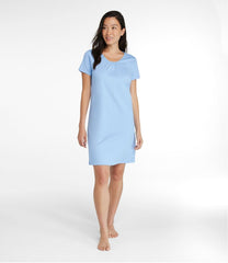 L.L.BeanWomen's Supima® Nightgown, Short-Sleeve