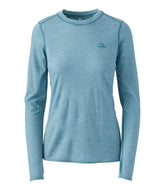 L.L.BeanWomen's Cresta Ultralight 150 Crew Top, Stripe