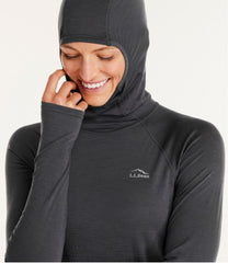 L.L.BeanWomen's Cresta Wool Ultralight 150 Base Layer, Hoodie