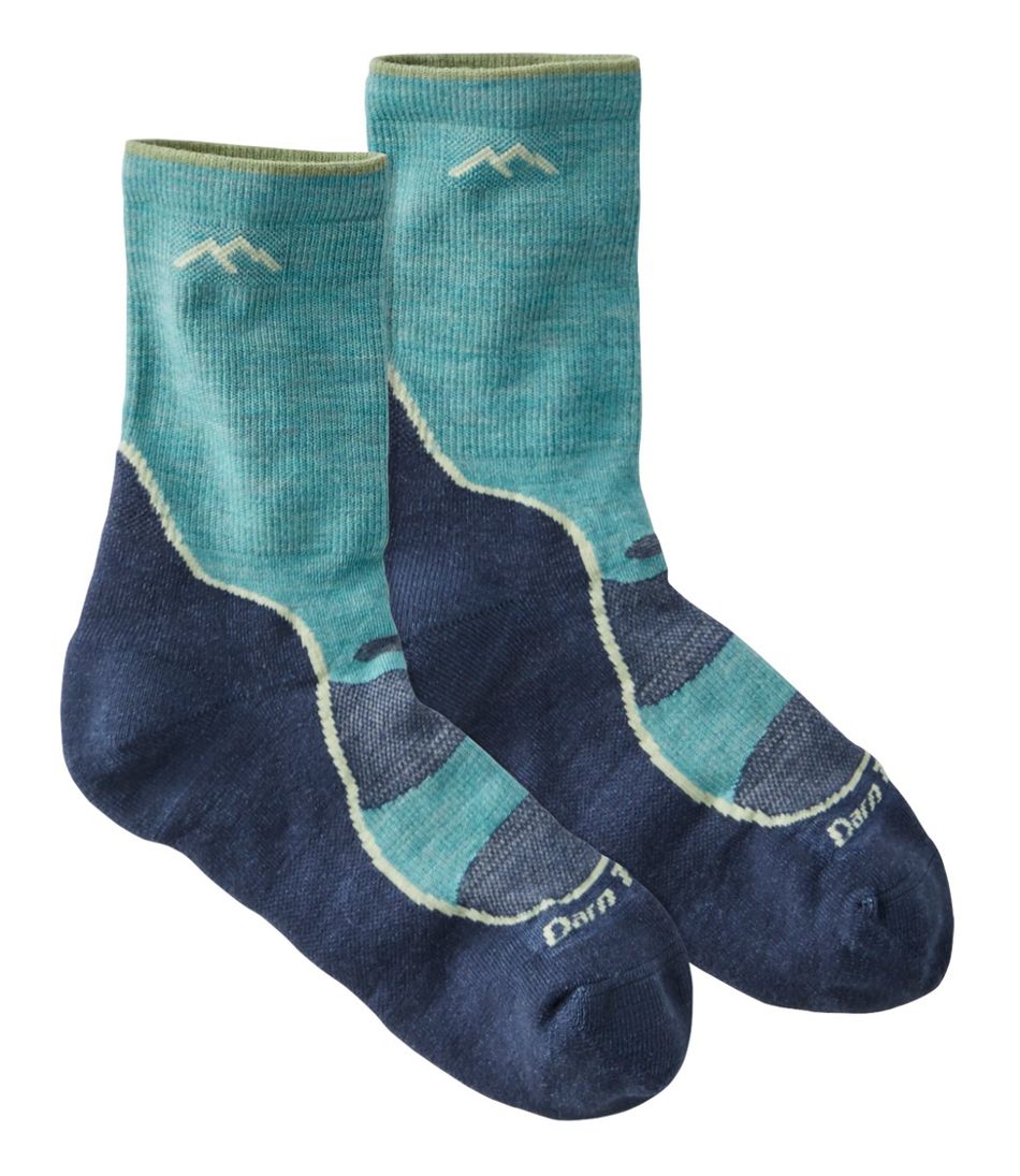 L.L.BeanWomen's Darn Tough Light Hiker Micro Crew Socks