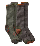 L.L.BeanMuck Heavyweight Merino Wool Blend Socks, Boot Height 2-Pack