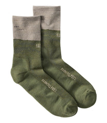 L.L.BeanAdults' Farm to Feet Portland West Quoddy Lighthouse Light Cushion 3/4 Crew Socks