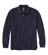 L.L.BeanMen's Premium Double L® Polo, Long-Sleeve Without Pocket