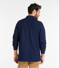 L.L.BeanMen's Premium Double L® Polo, Long-Sleeve Without Pocket