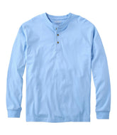 L.L.BeanMen's Carefree Unshrinkable Tee, Traditional Fit, Long-Sleeve Henley
