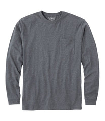 L.L.BeanMen's Carefree Unshrinkable Tee with Pocket, Traditional Fit, Long-Sleeve