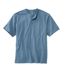 L.L.BeanMen's Carefree Unshrinkable Tee, Traditional Fit, Henley