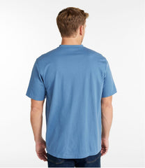 L.L.BeanMen's Carefree Unshrinkable Tee, Traditional Fit, Henley
