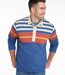 L.L.BeanMen's Bean's Vintage Soft Rugby, Chest Stripe