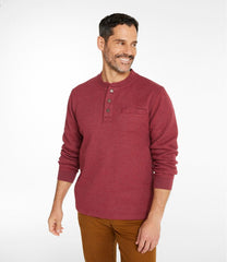 L.L.BeanMen's Katahdin Iron Works® Bonded Waffle Fleece Henley