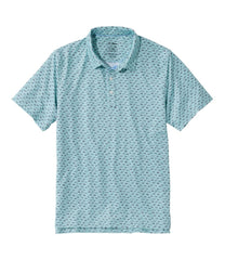 L.L.BeanMen's Comfort Stretch Performance® Party Polo, Slightly Fitted, Short-Sleeve, Print