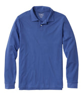 L.L.BeanMen's Comfort Stretch Performance® Polo, Long-Sleeve, Slightly Fitted