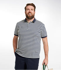 L.L.BeanMen's Casco Bay Rugged Polo, Short-Sleeve, Stripe