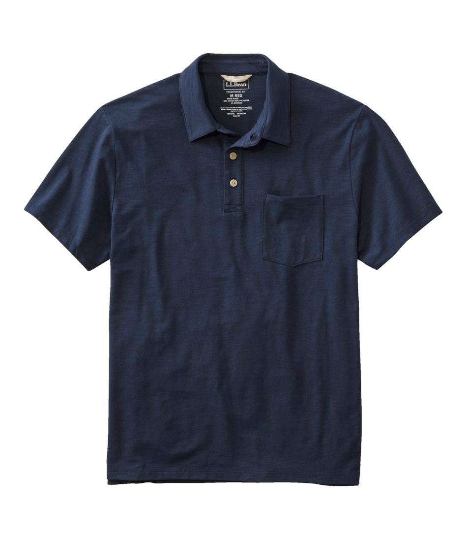 L.L.BeanMen's Lakewashed Performance Polo, Short-Sleeve