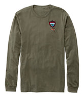 L.L.BeanMen's MIF&W Tee, Long-Sleeve White-Tailed Deer