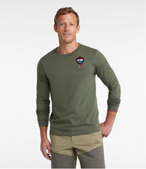 L.L.BeanMen's MIF&W Tee, Long-Sleeve White-Tailed Deer