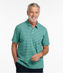 L.L.BeanMen's Comfort Stretch Performance® Polo, Short-Sleeve, Slightly Fitted, Stripe