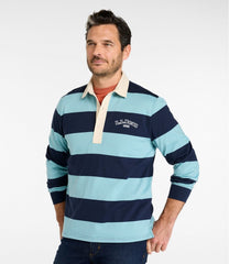 L.L.BeanMen's Bean's Vintage Soft Rugby, Stripe Embroidered